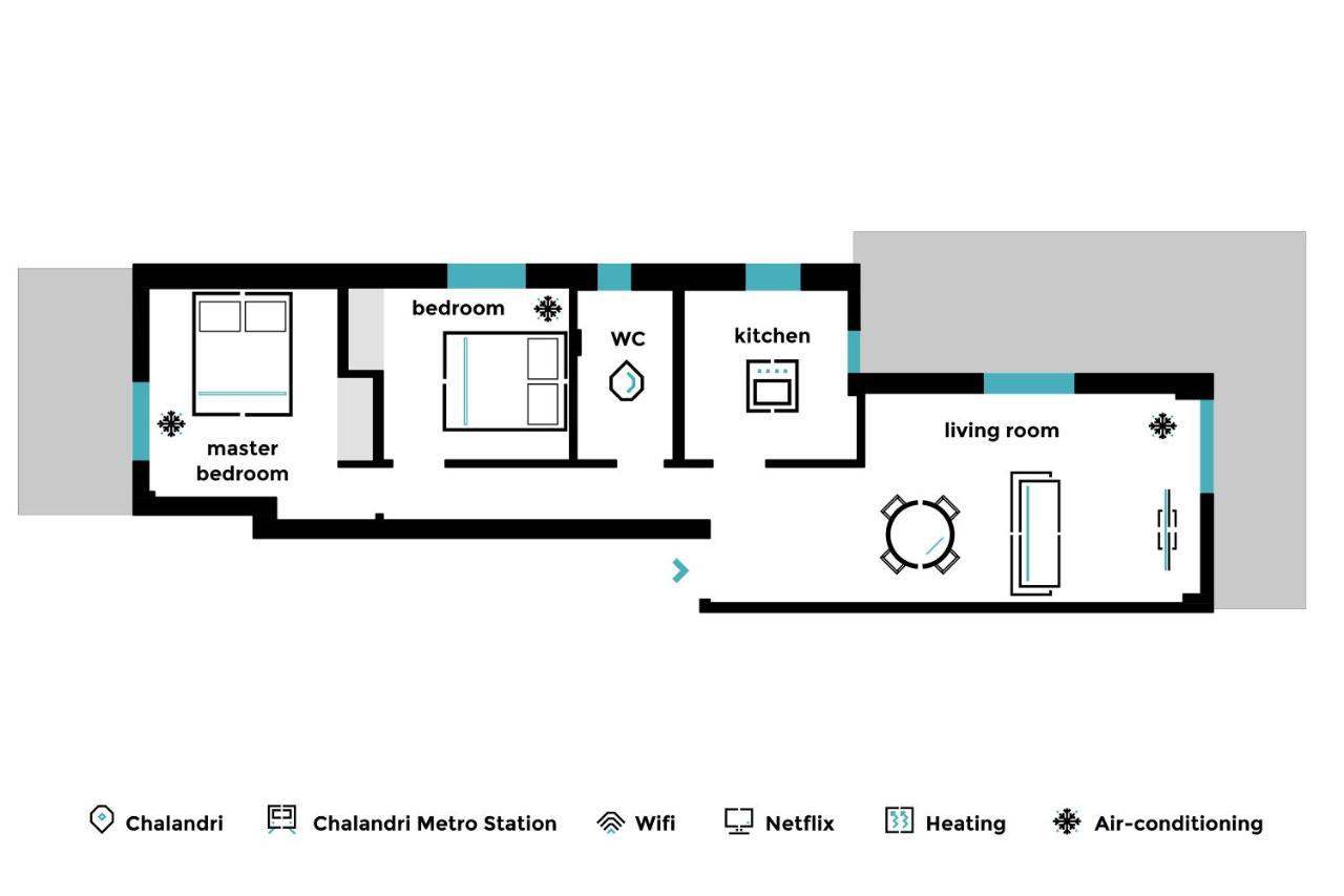 Pleasant 2Br Apartment Near Helexpo By Upstreet Atenas Exterior foto
